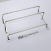 bathroom towel rack Towel Rail Chrome 304 Stainless Steel Heavy Duty Towel Bar Wall Mounted Towel Holder with 3 Rod Storage Rack for Bathroom Kit