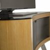 AVF Bay Curved TV Stand in Oak