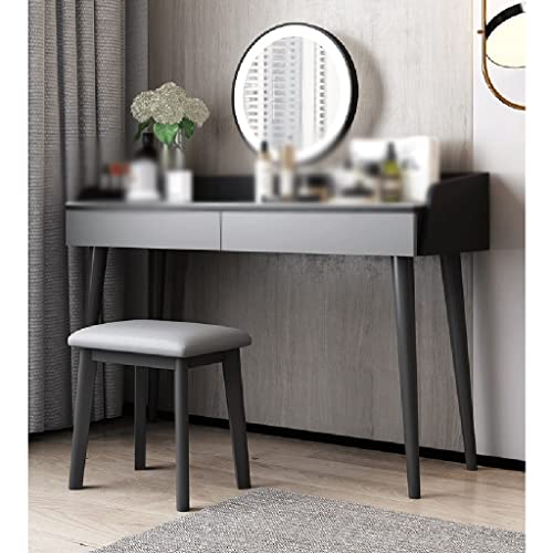 JYDQM Dressing Table Bedroom Makeup Table Makeup Makeup Stool Makeup Table Small Household