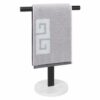 NearMoon T-Shape Hand Towel Holder-Bathroom Towel Rack-Stand with Balanced Base Towel Bar for Bathroom Kitchen Vanity Countertop, Modern Stand To