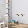 your castle Wall-Mounted Coat Rack with Shelf & Hooks, Safari Animals: Elephants, Wooden Animal Heads, Shelf: 46 x 8.5 cm/Hooks: 17 cm
