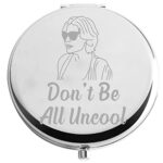 Zuo Bao TV Show Lovers Makeup Mirror Don't Be All Uncool Compact Mirror Housewives Gift （Don't Be All Uncool）