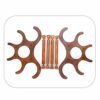 NEOCHY Wine Rack Household Wine Bottle Rack Solid Living Room European Retro