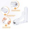 Clear Tablecloth Clip, 12 Packs Table Cloth Cover Clamps, Plastic Tablecloth Clamp Holders, Triangle Picnic Table Cloth Holder for Picnics, Parti
