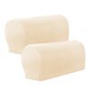 Amusingtao Armrest Covers Sofa Set of 2 Stretch Armchair Couch Anti-Slip Waterproof Furniture Protector Slipcovers for Armrest Chair Covers (Blac