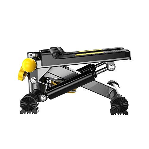 N/A Mini Stepper,Fitness Stair Stepper - Portable Stair Stepper Adjustable Resistance,Fitness Exercise Machine with Resistance Bands Durable