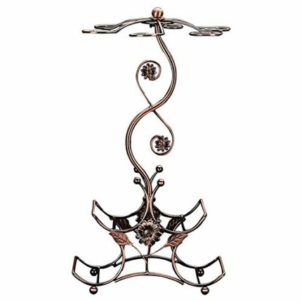 ZYZMH Wine Rack Retro Shelf Iron Wine Bottle Holder Bar Accessories Home Bars Stand for Wine Bottles