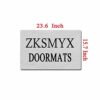SSanyyL Spanish Welcome Doormat No Se Aceptan Visitas Sin Chisme Doormat Home and Office Decorative Indoor/Outdoor/Kitchen Mat Non-Slip Rubber 23