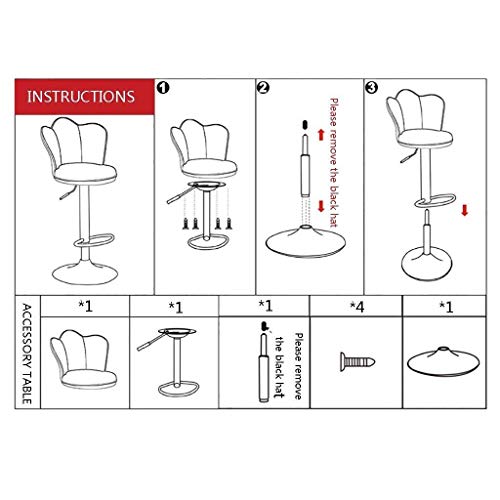 DINGZZ Solid Wood Bar Chair Household High Stool Reception Chair Simplicity Bar Nordic Barstool Backrest Stool Coffee Chair (Color : A)