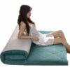 UE-MAOLU Foldable Floor Futon Mattress,Long Day Cotton Fill Single Double Roll Up Foldable Mattress, Portable Sleeping Mattress for Floor Guest B