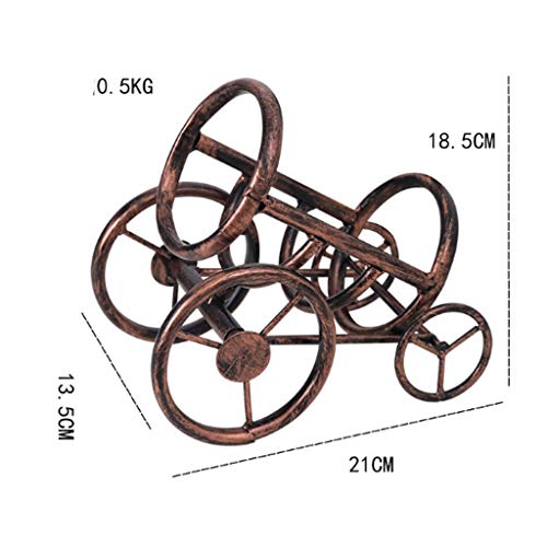 CZDYUF Wine Rack - Creative Metal Wine Rack Home Decoration Ornaments Wine Cabinet Wine Rack