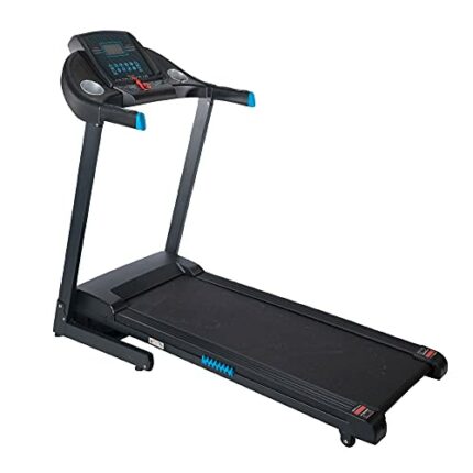 Fit4home Treadmill Home Gym Folding Running Walking Machine with Built in Bluetooth Speakers USB AUX Connectivity Portable Electric Fitness Exerc