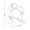 NEOCHY Wine Rack, European-Style Modern Minimalist Living Room Wine Rack Decoration Home Wine Rack
