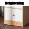 HDDFG Modern Fashion Computer Desk Office Computer Stand Desk Student Writing Study Desk 3 Drawer Learning Table Home Furniture Home Office Game
