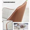 dining chair Kitchen Dining Room Furniture Chairs Dining Chairs Set Of 2 Living Room Armchair Water Proof PU Leather Kitchen Chair With Metal Leg