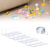 Yearninglife 8 Pack Toy Blockers for Furniture,Clear Blocking Board Under Furniture With Double Sided Tape,Pet Baffle Board- Stop Things from Goi