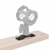 CAMVATE 5/8'' Male To 1/4'' Female Microphone Screw Adapter With Bottom Pedestal Wall/Table/Ceiling Mount