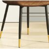 dining chair Kitchen Dining Chairs Set Office Business Chairs, Dining Chair 4 Pcs Chairs Fashion Modern Dining Chair PU Leather Soft Pad Cushion