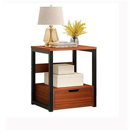 SDFGH Simple Bedside Table Simple Economy Bedroom Storage Cabinet ，bedside Shelf Storage Cabinet