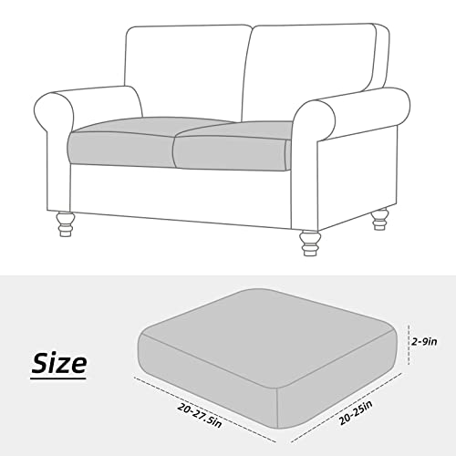 Fuloon Sofa Seat Covers Soft Knitted Sofa Seat Cover Fashion Grey Couch Covers Replacement sofa Settee Cushions Cover Washable Slip Covers For So