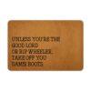 Ytanie Welcome Mats for Front Door Outdoor Entry Play Like A Champion Today Doormat Non Slip Rubber Mat for Home Indoor Farmhouse Funny Kitchen R