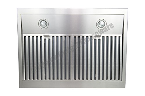 Blue Ocean RH76TUC 30 in. 500 CFM Stainless Steel Under Cabinet Range Hood | 6-Speed LED Display Touch Screen | Ultra-Quiet