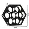 XGEN DECOR Wine racks free standing for wine storage.Our modern bottle rack is the perfect wine holder that can be displayed on the counter top o