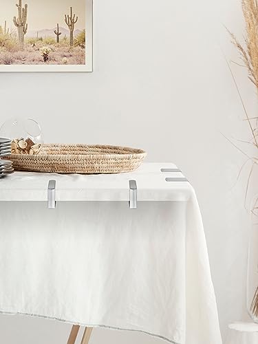 Bohoray 16 Pieces Table Cloth Clips for Outside Table,Tablecloth Clips,Table Clips for Table Cloth Outdoor,Stainless Steel Table Cover Clips Adju