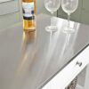 DINGZZ Kitchen Storage Serving Trolley Cart With Stainless Steel Worktop Easy to Clean
