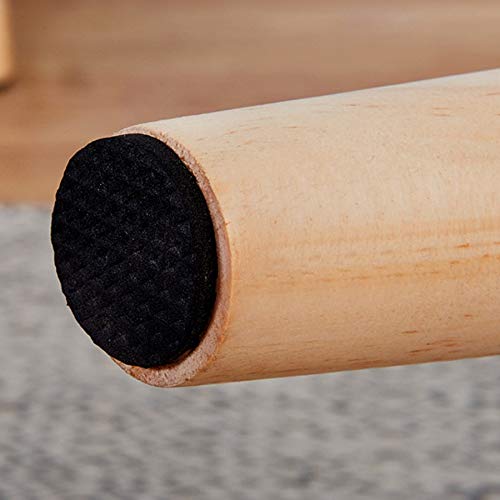 LUKEO Bedside Table Bedroom Furniture Solid Wood Bedside Table, Side Table Double Drawer Design Bedside Table