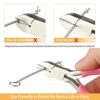 5 PCS Jewellery Pliers Set Jewellery Making Tools Mini Pliers Chain Nose Pliers Round Nose Pliers Diagonal Pliers for DIY Handmade Craft Supplies