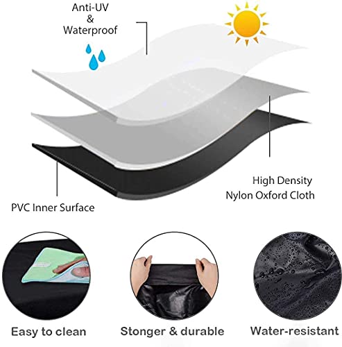 Cover for Table Saw, 600D Oxford Cloth,Effective Protection tablesaw from Water and dust,Black (89 * 69 * 116 cm)