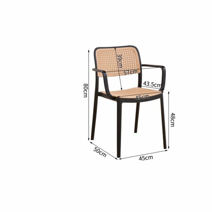 JJZXD Dining Chairs Comfortable Minimalist Adults Relaxing Chair Plastic Waiting Backrest Furniture (Color : 3-pack, Size : Light Grey)