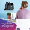 Yealink Wall Mount Bracket for Yealink Phones T40P, T41P, T42G, T42S with Microfiber Cloth