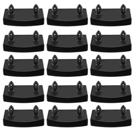 50PCS Bed Slat End Caps Bundles Plastic Holders 2 Pins Sides Centre Ends Fixings for Securing Metal Beds Leather Beds Wooden Beds Sofa Beds Bunk