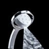 Mira Showers 360 Shower Head Handheld Shower Head 4 Spray Shower Head White/Chrome 2.1688.001