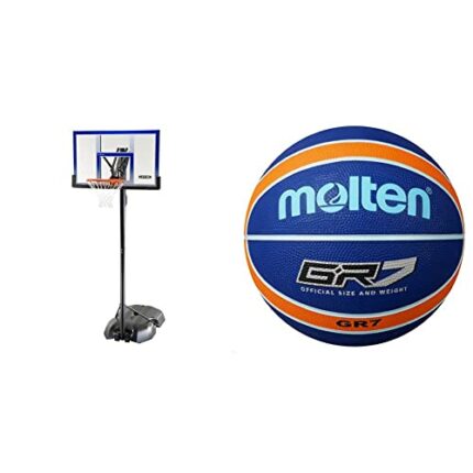 Lifetime Front Court Steel-Framed Shatterproof Portable Basketball System