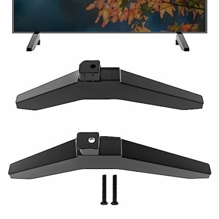 TV Legs for LG TV Stand Replacement, Table Top TV Stand Base for LG 43 Inch 4K Smart TV 43UM7300AUE 43UK6500AUA 43UK6090PUA 43UK6200PUA, TV Stand