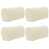 GEOCANG Armchair cover, non-slip armchair, sofa armrest protector, for furniture protector,Set of 4(Beige)