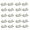 XIAONAN 20 Pcs 54mm Bed Slat End Caps Holders Replacement Plastic Bed Slat Holders for single, double and king size beds Connector Accessories (W