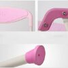 Bath Stools,Adjustable Height Bath and Shower Chair Folding Safety Non-Slip Bathroom Chair Tub Shower Seat, Pink