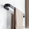 HIGOH Towel Rack Bathroom Single Towel,Wall Mounted Towel Storage Rack Towel Bar,For Toilet Hardware and Kitchen,Small Size Towel Rod/60Cm