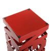 Versa Umbrella Stand Design, Metal, red, 52 x 19 x 19 cm