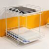 Kempt Kitchen Worktop Organiser - Multi-Purpose Shelf for Kitchen Storage, Cupboard Shelf Organiser - Bathroom Countertop Organiser - Space-Savin