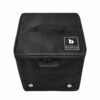BOXULOCK FlexCube Foldable Lockable Storage Box. Keep safe medicine, tech and other personal stuff. Built-in combination lock. Black.