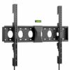XINLEI Fixed TV Wall Bracket for Most 42-75 inch TV up to 60kg, Ultra-Slim TV Wall Mount, Max VESA 600x400mm, Heavy Duty TV Bracket for Flat and