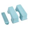 HLONGG Squatting Toilet Stool, Wood Bathroom Step Stool Squat with Anti Slip Layer, Adults And Elders, Potty Training for Adult, Portable, Sturdy