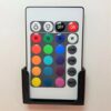 Wall Mount for Led Lighting Remote Control. Black