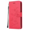 Thoankj Samsung Galaxy A34 5G Case, Shockproof Flip PU Leather Slim Fit Wallet Phone Case Lotus Butterfly with Stand Card Slot Holder Gel Bumper