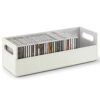 Richards Homewares Chocolate Stacking CD Tray